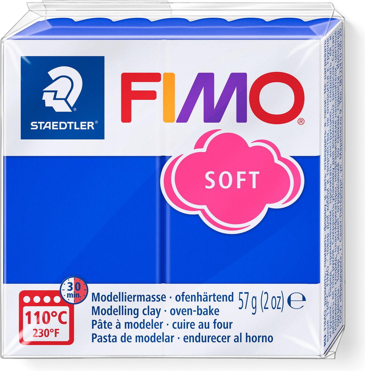 Fimo Soft-Modelliermasse 57 g brillantblau