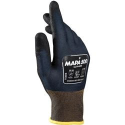 Werkhandschoenen mapa professional 34500039 nitril zwart