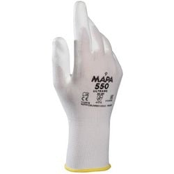 Werkhandschoenen mapa professional 34550540 pu wit