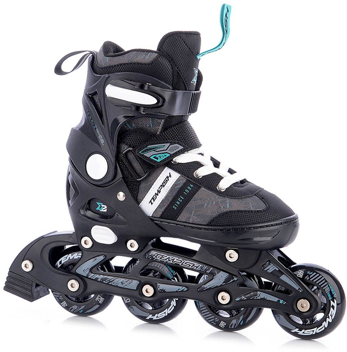 Tempish Dasty 2 Inlineskates – Inline-Skates – verstellbar – Schwarz – Größe 37-40