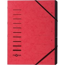 Pagna Sortiermappe 40058-01 Karton rot