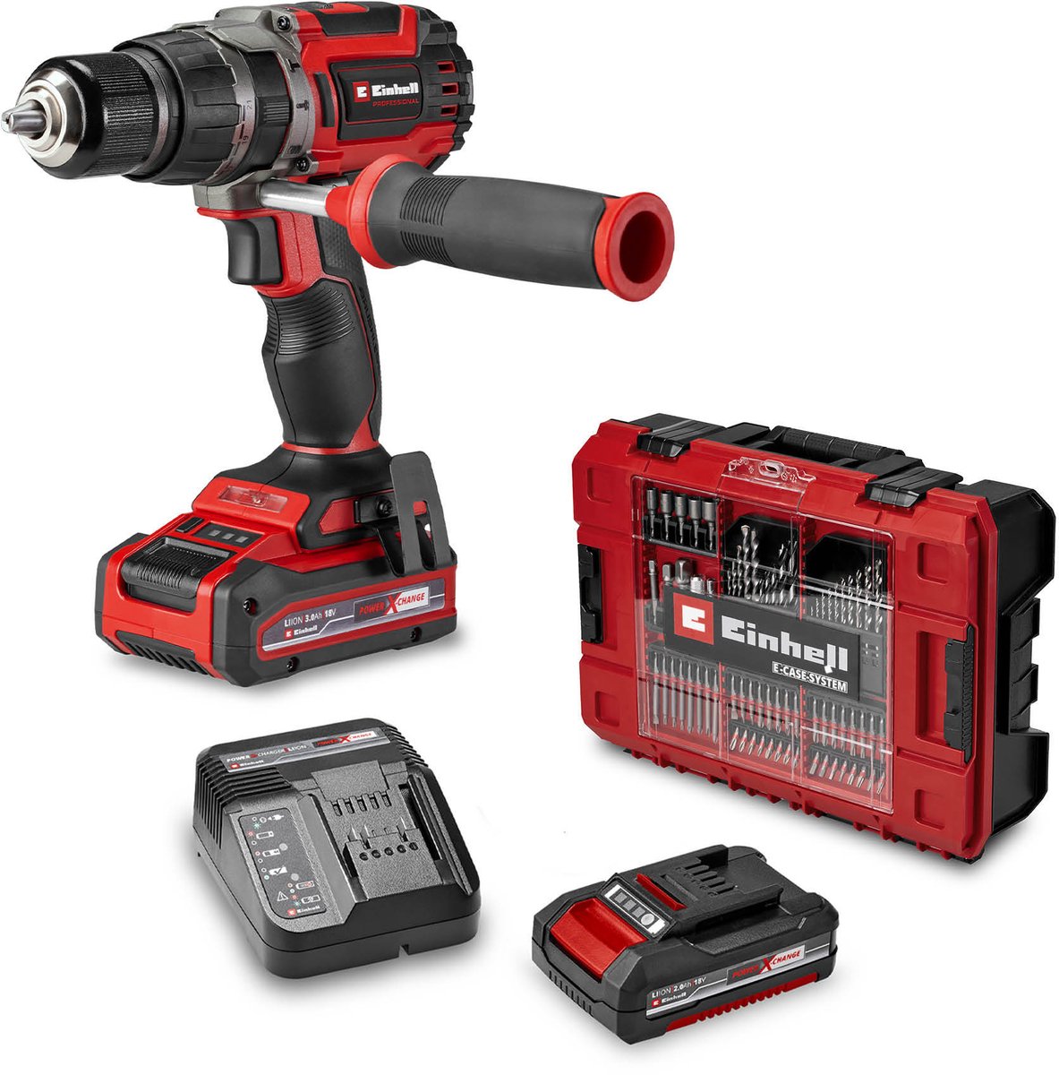 Einhell Profi-Akku-Schlagbohrschrauber TP-CD 18 70 li-i bl +70 Kit – Power