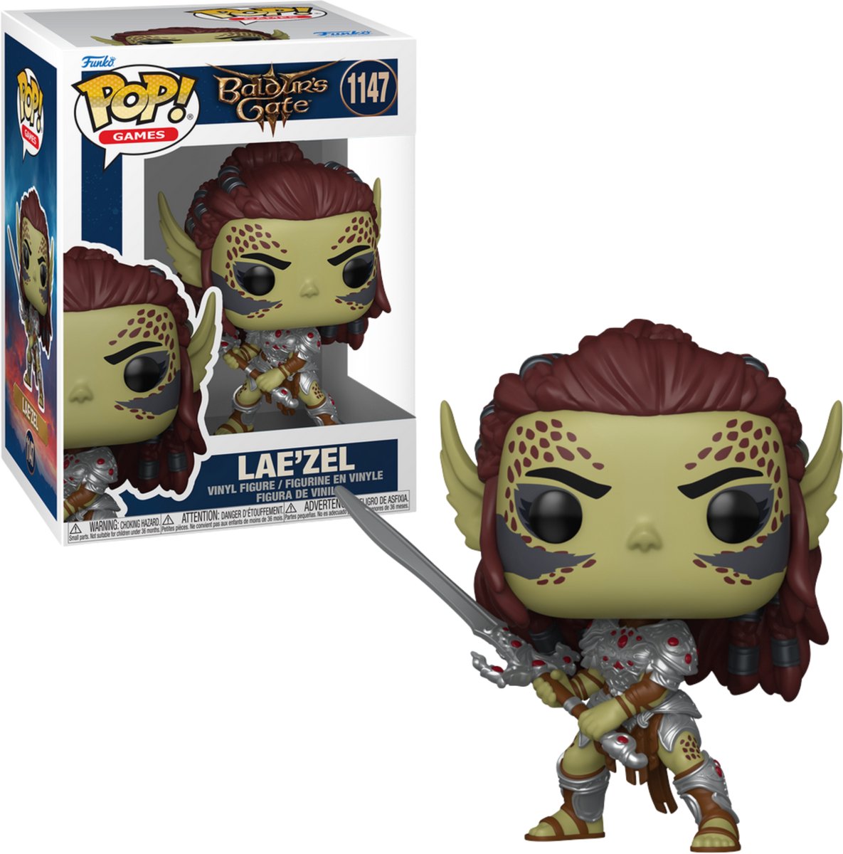 Funko-Pop! Spiele: Baldur's Gate 3 - Lae'zel #1147