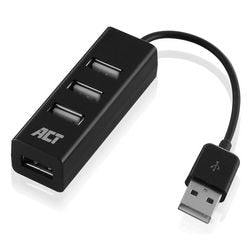 Act USB-Hub ac6205 schwarz