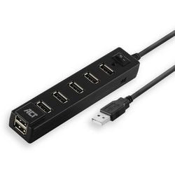 Act USB-Hub ac6215 schwarz