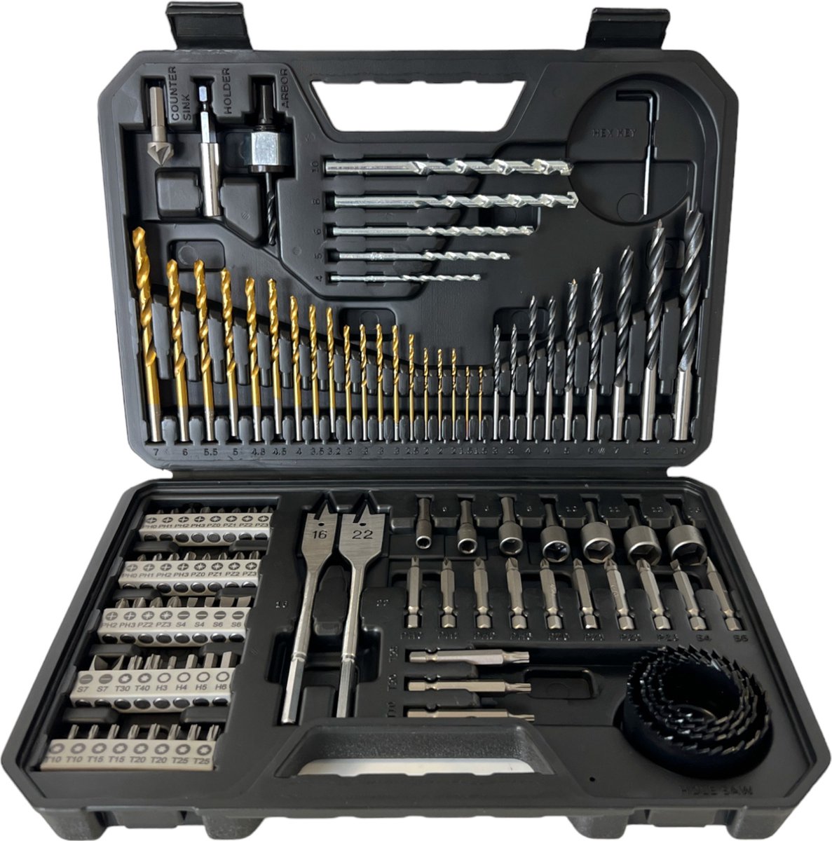 Bosch Zubehör 103-teiliges Bit- und Bohrerset – 2608594070