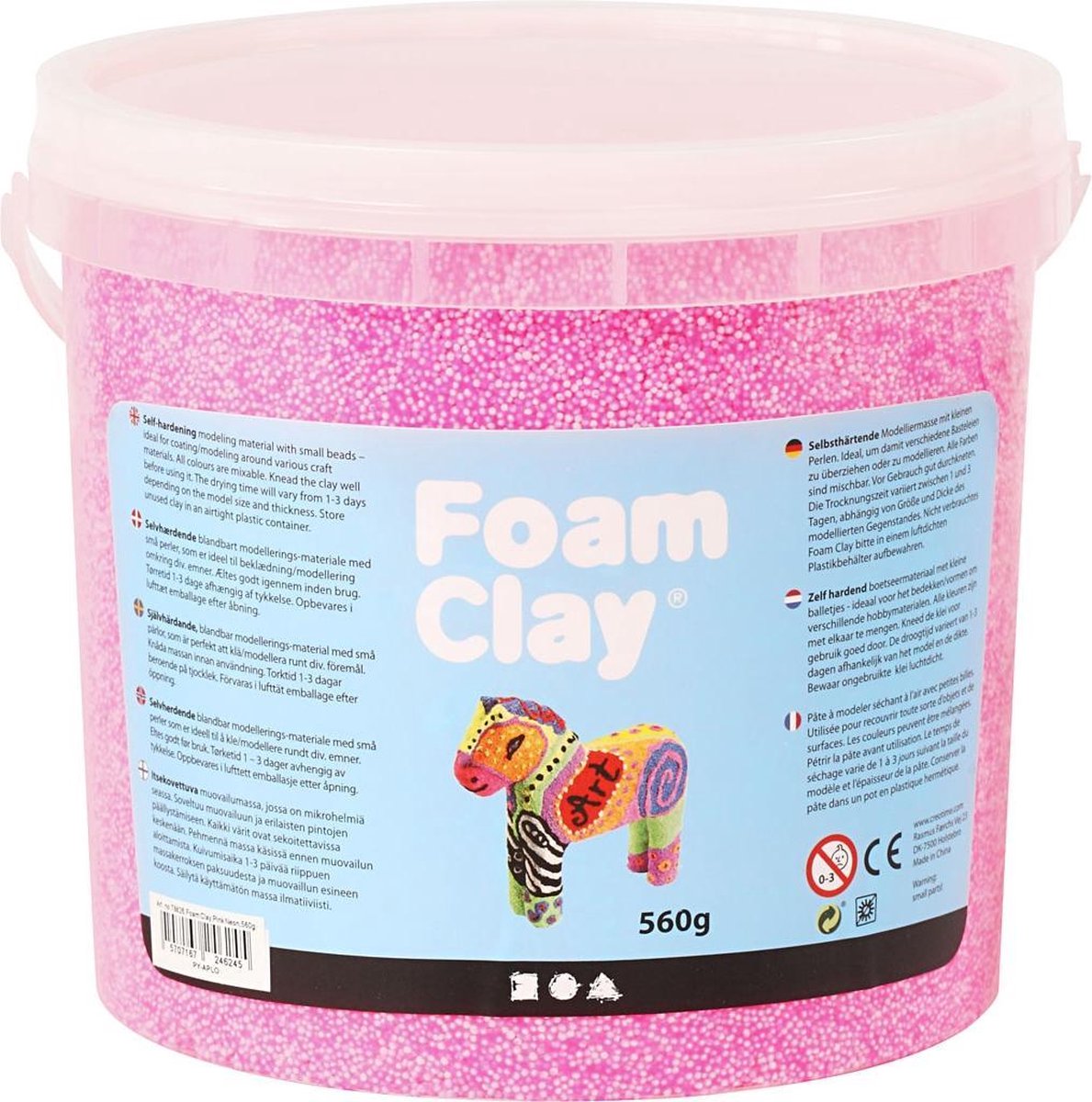 Foam Clay®, 560 gr, neonpink