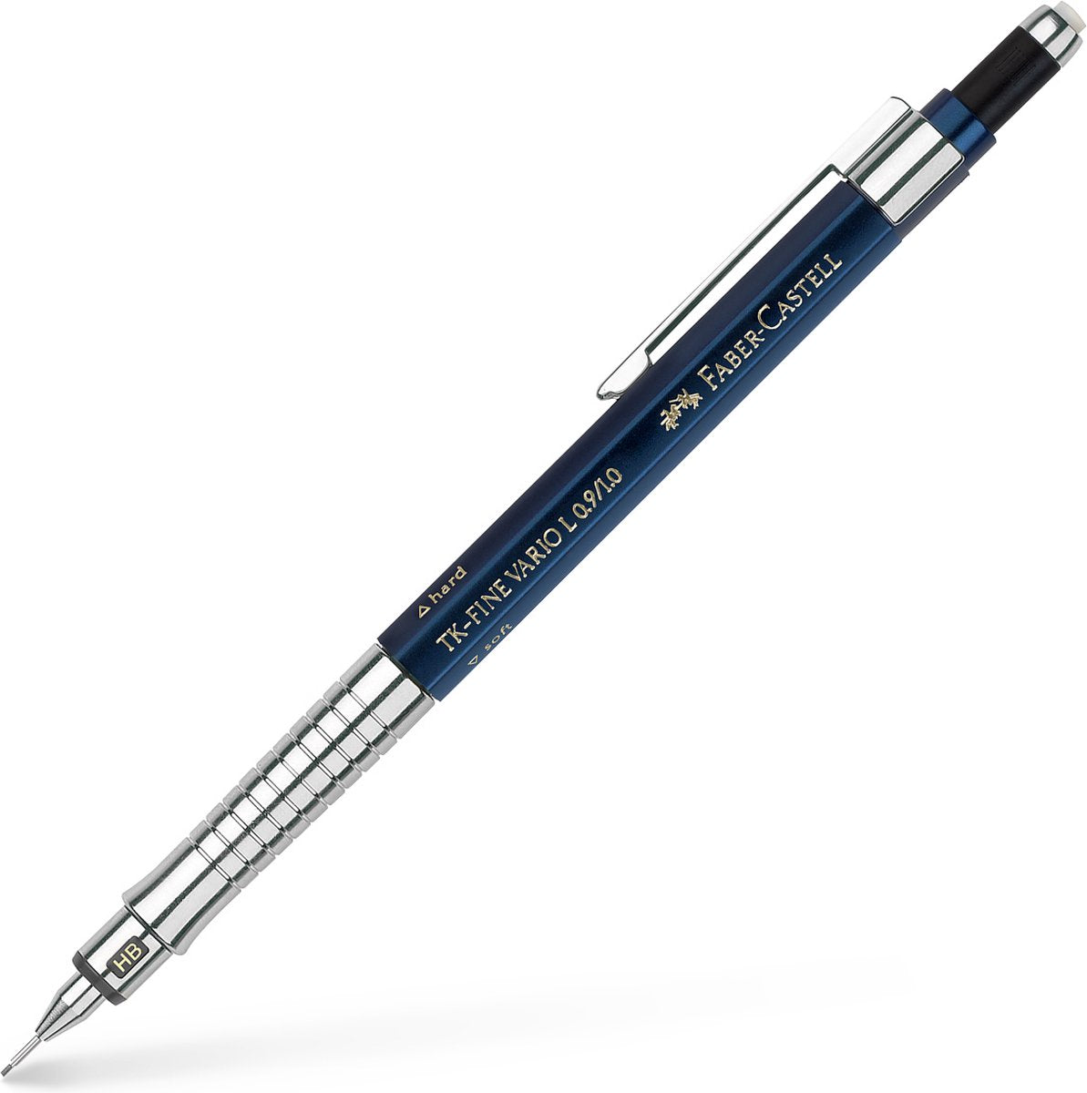 Faber-Castell Druckbleistift – TK-Fine Vario L – Strichstärke 1,0 mm – Härte HB – Indigo – FC-135942
