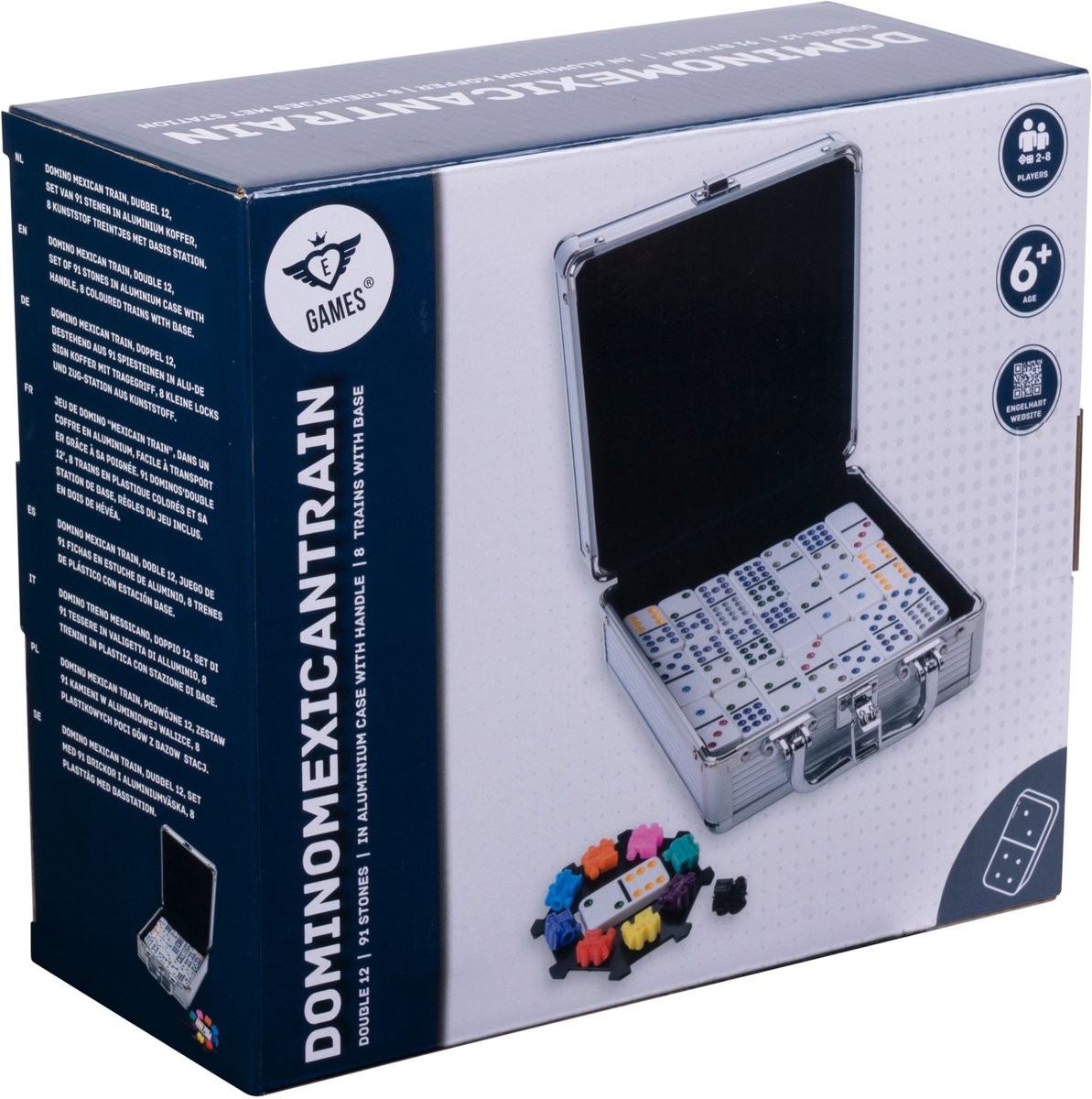 Domino d12 mexikanischer Zug 91 Steine