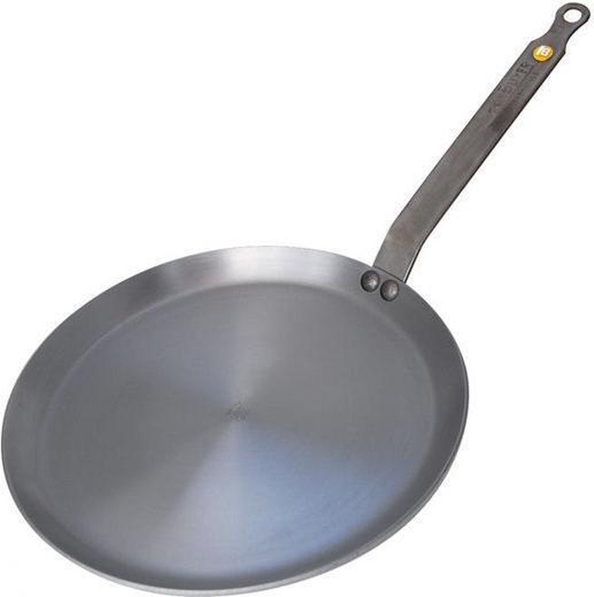 Debuyer de Buyer Mineral B Pfannkuchenpfanne 30 cm – Crêpespfanne – Stahlblech – PFAS-frei – natürlicher Antihafteffekt – hergestellt in Frankreich
