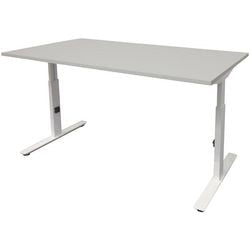 Bureau schaffenburg lin-pl168-lrw-m25 spaanplaat, metaal multikleur