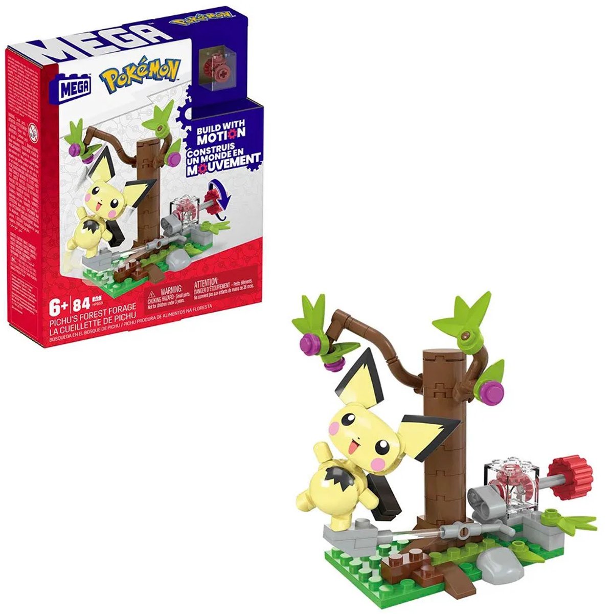 Mattel Mega Construx Bauset Pichu's Forest Forage