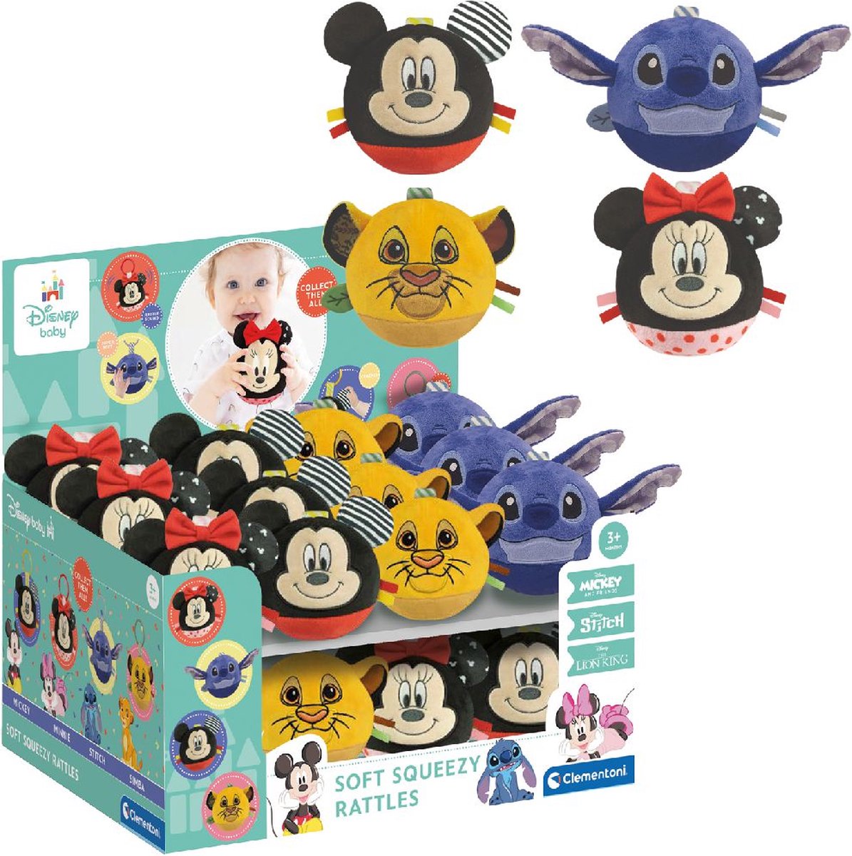 Clementoni Softball Disney Figur