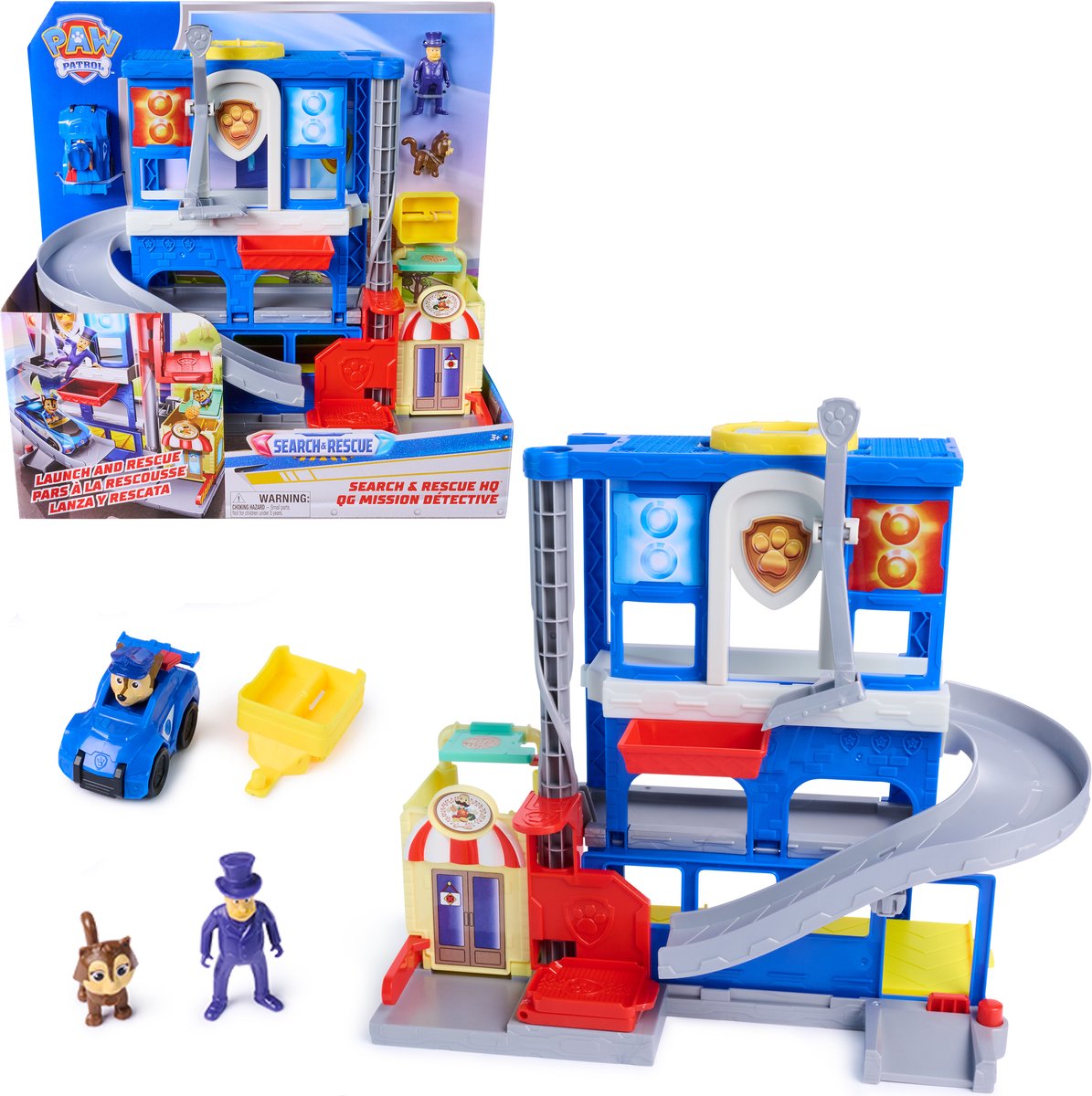 Paw Patrol – Spielset – Rettungsmissionen mit Verfolgungsjagd und Humdinger