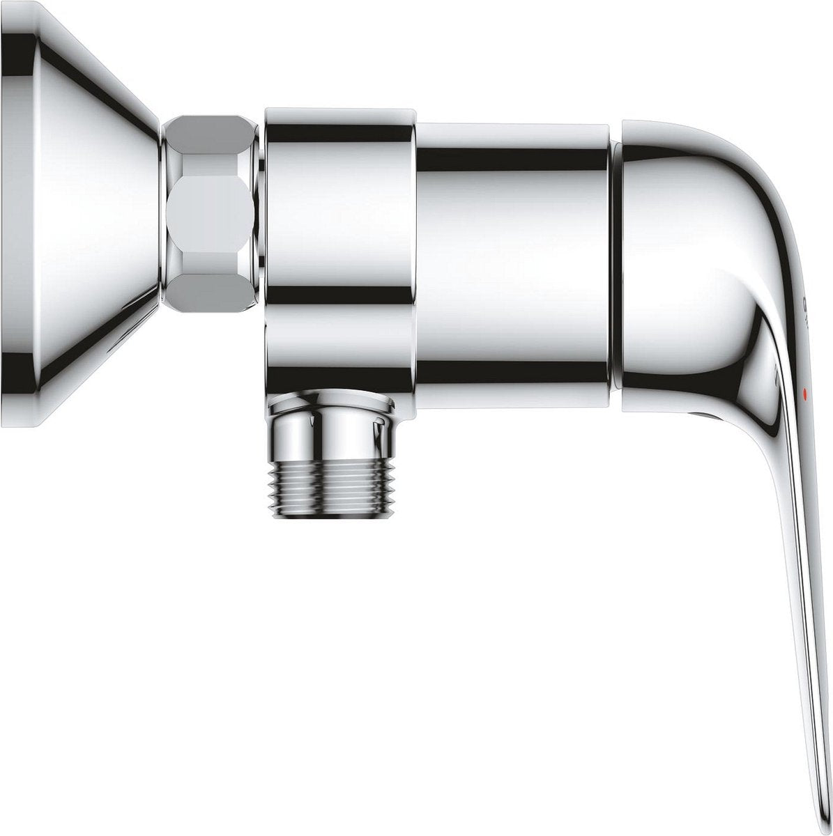 Grohe Quickfix Swift Einhebel-Brausebatterie – Wandmontage – Metallhebel – Chrom