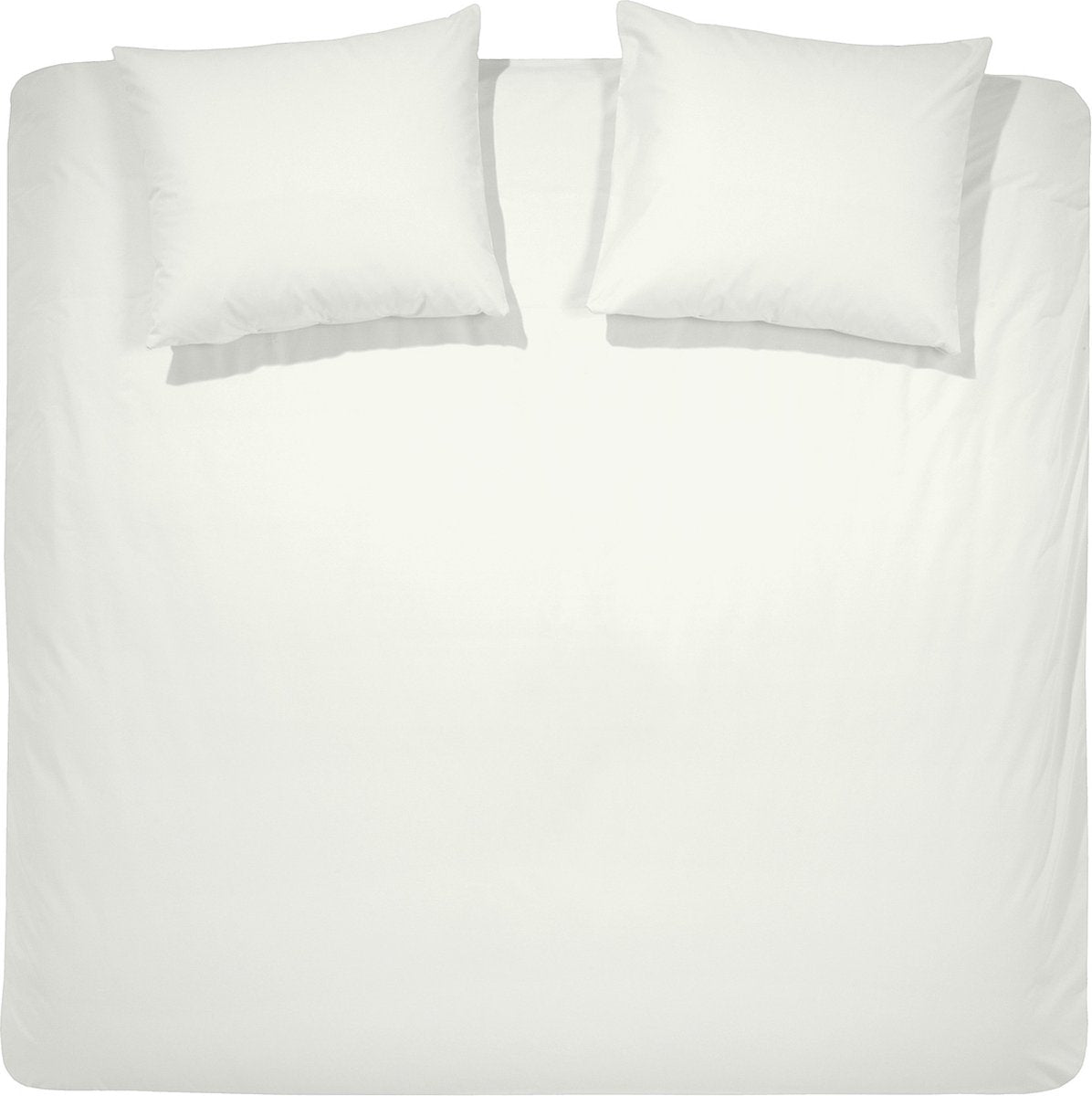 Cinderella morning 2-persoons dekbedovertrekset 200x200cm flanel ivoorwit + 2 kussenslopen 60x70