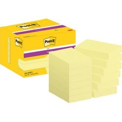 Super sticky notes post-it 656-12sscy 51x76 mm effen geel