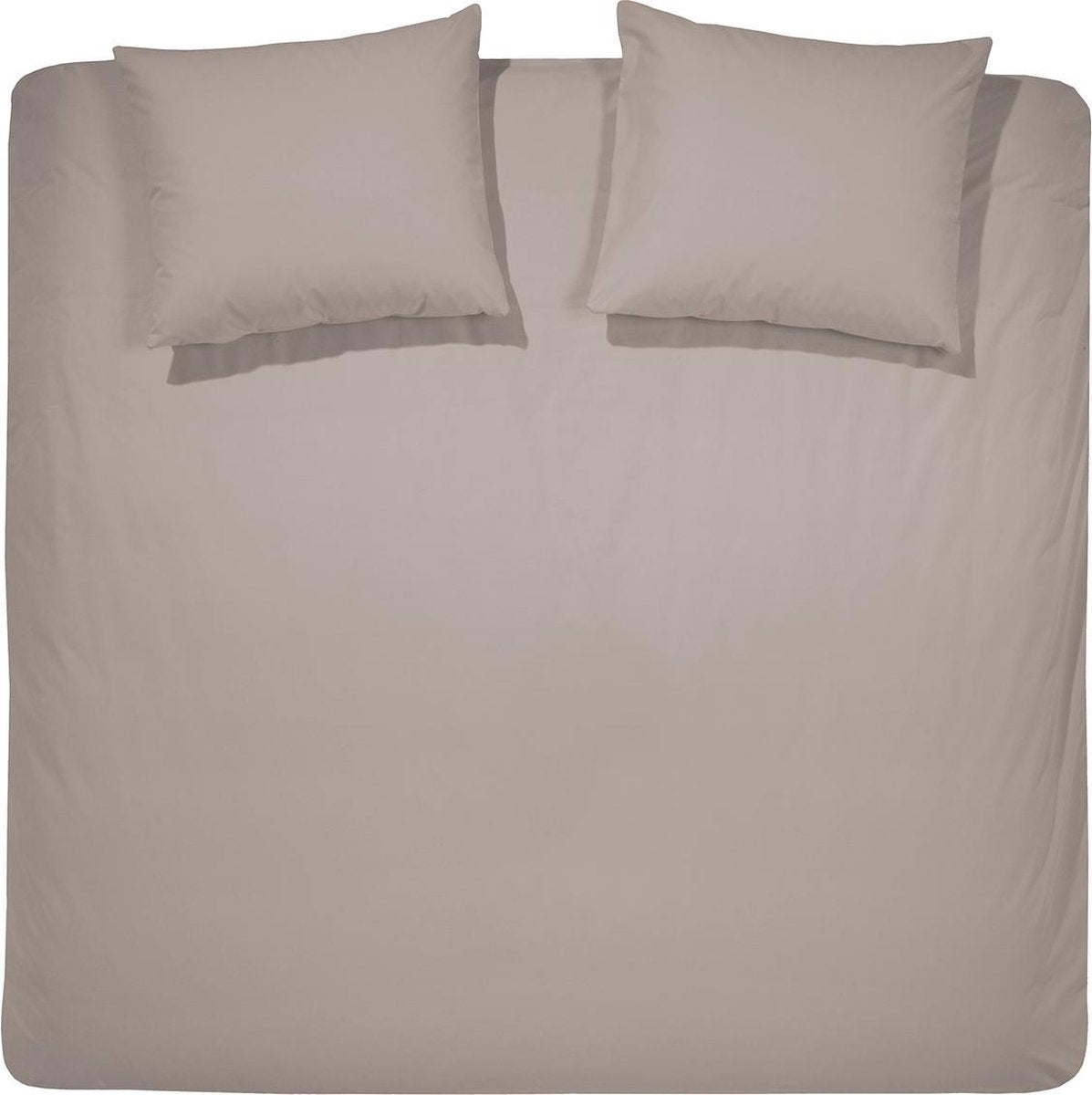 Cinderella morning dekbedovertrek - tweepersoons - flanel - lits-jumeaux - 240x200 220 cm - taupe
