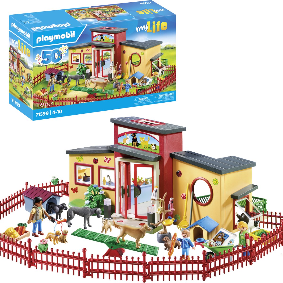 Playmobil My Life 50 Jahre Tierpension – 71599