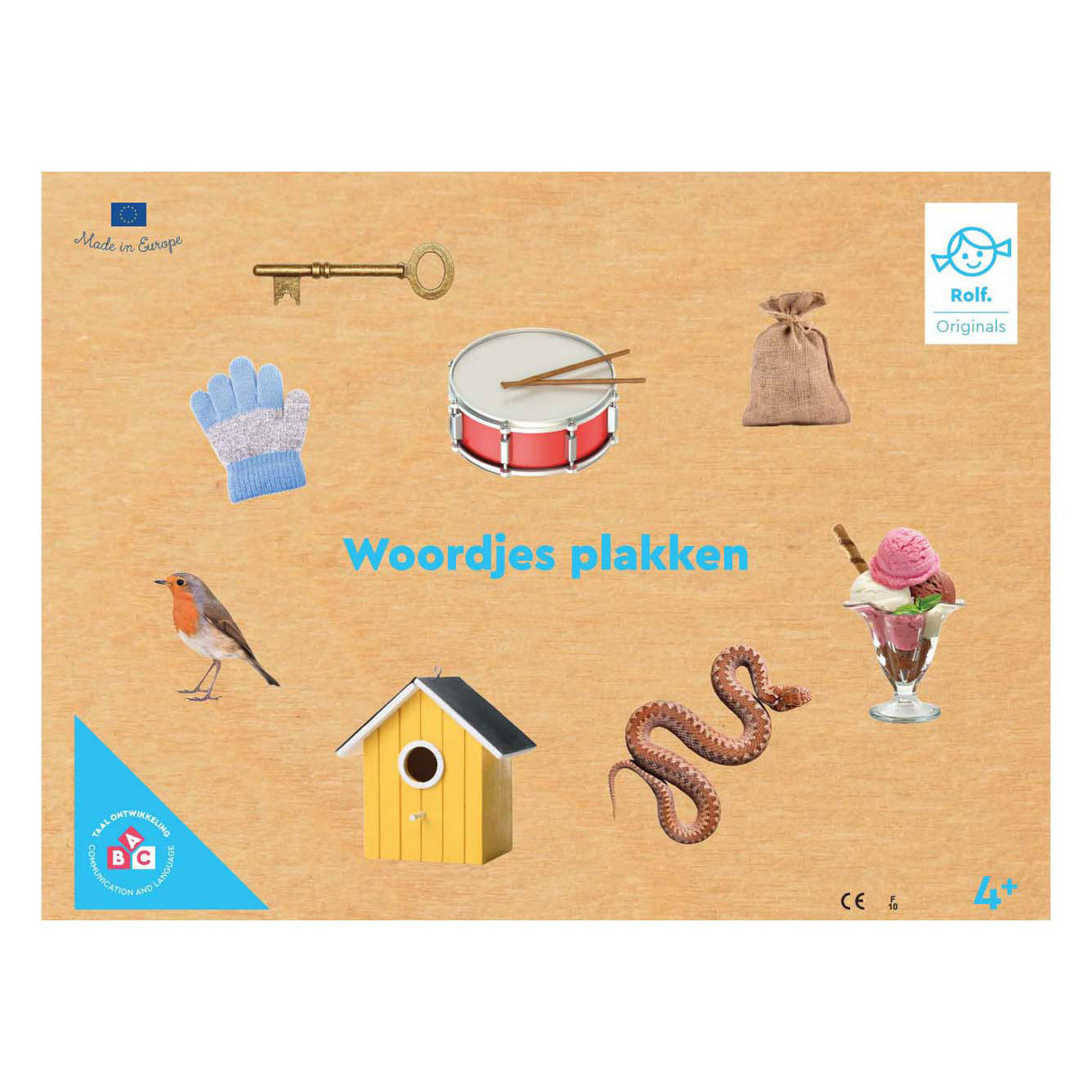 Rolf Originals - Steckwort-Sprachspiel in Holzbox