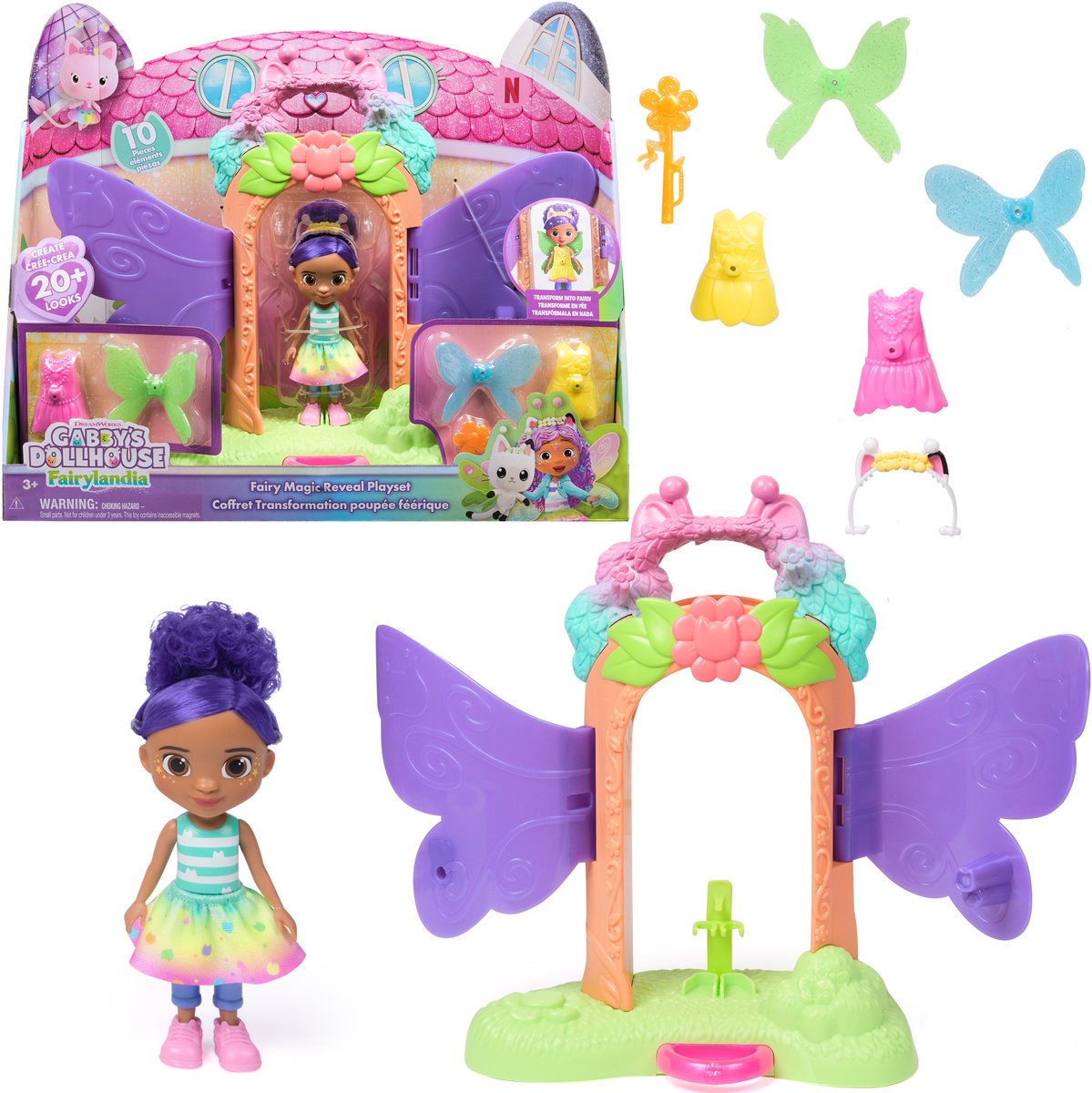 Gabbys Puppenhaus-Fairylandia-Modeset