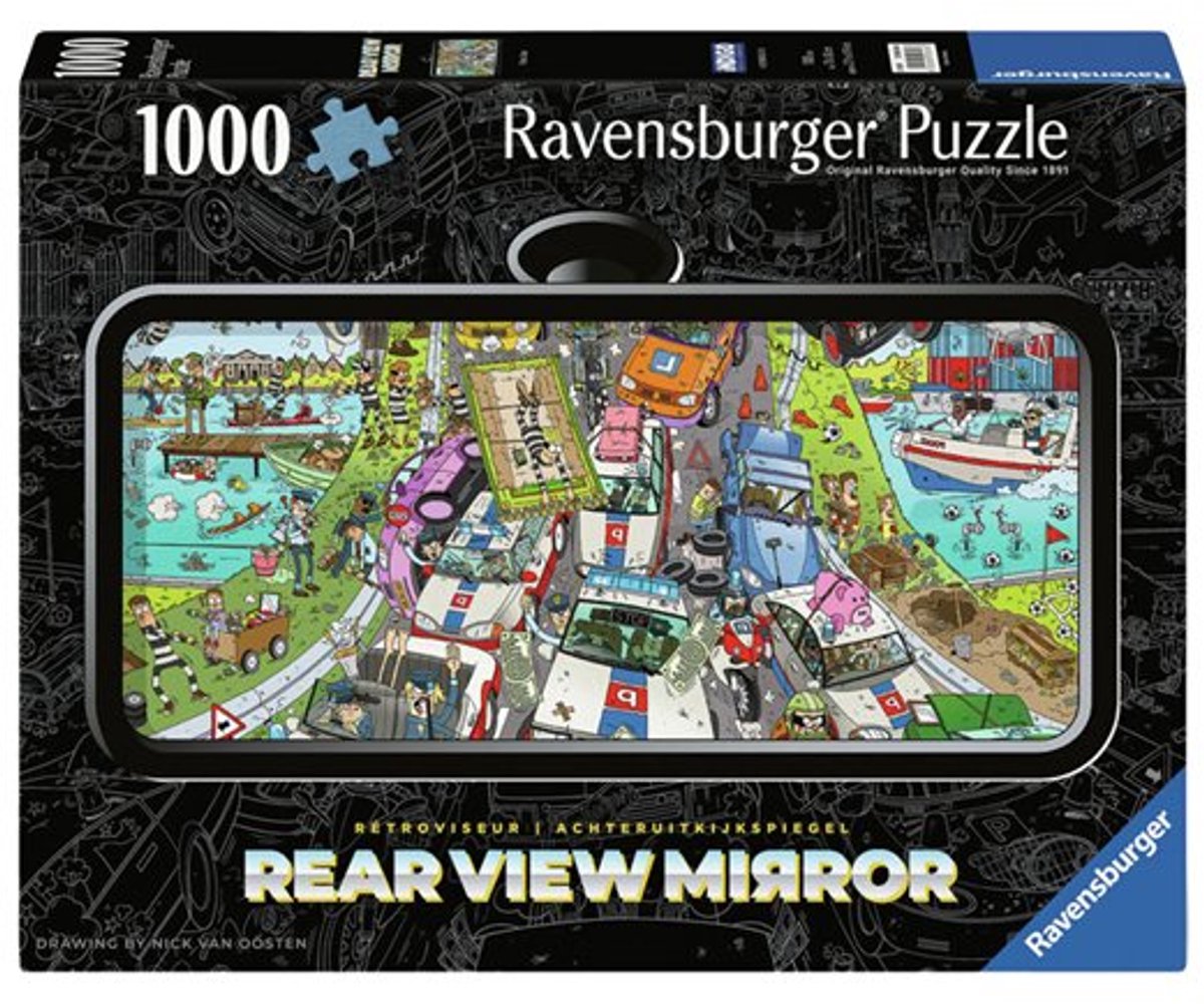 Ravensburger Jigsaw Puzzle Police Chase, 1000st.