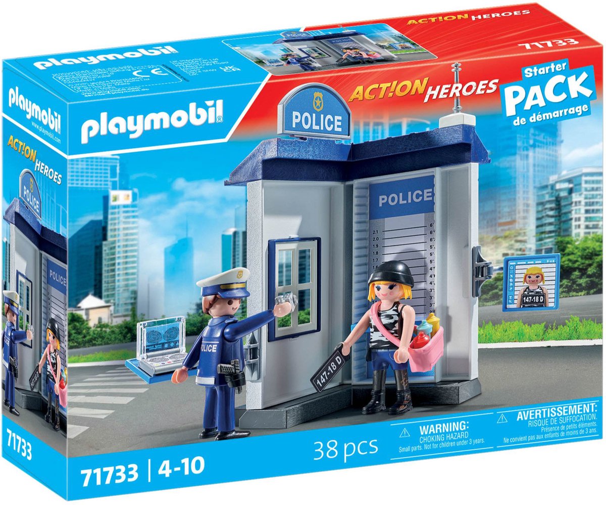 Playmobil 71733 Verhörraum der Polizei | 2 Stk