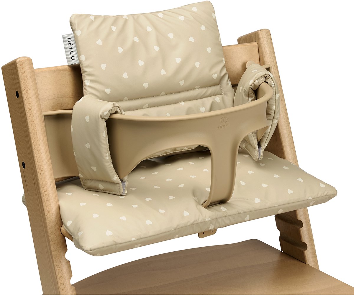 Meyco Baby Sweet Heart Sitzverkleinerer, der mitwächst – Sand weicher Sand