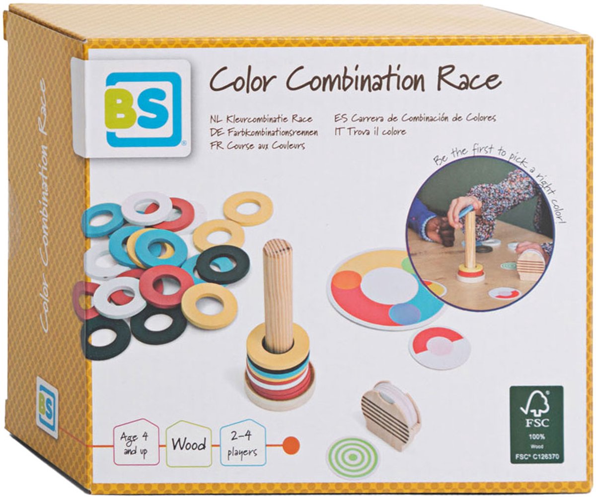 Bs Toys Farbkombinations-Rennspiel