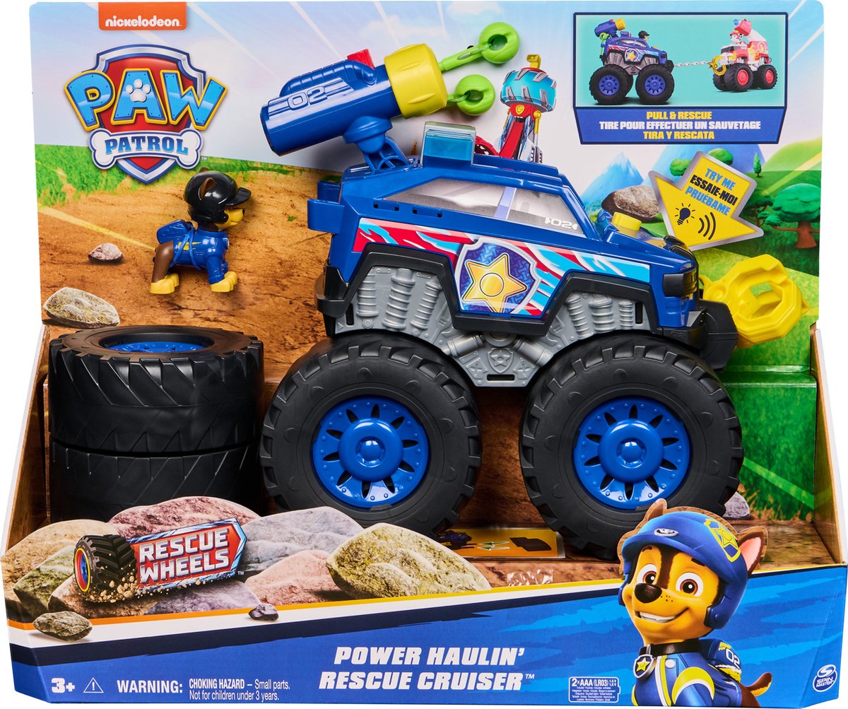 Paw Patrol Rescue Wheels Chase Deluxe-Fahrzeug