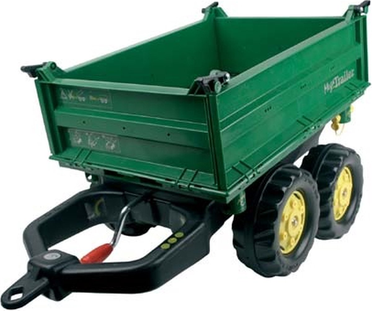 Rolly Toys Mega-Trailer – maßstabsgetreues Modell – grün