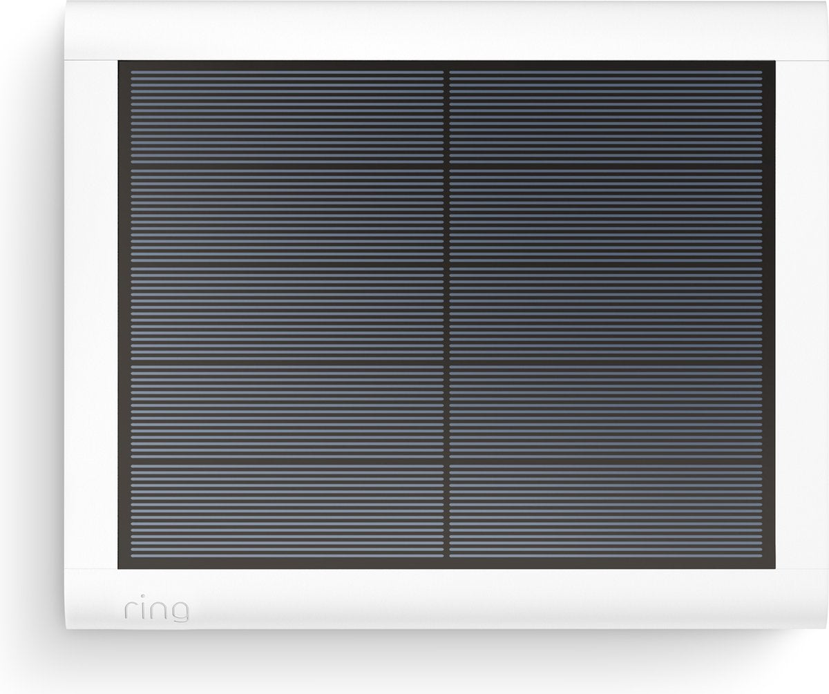 Ring-Solarpanel – USB-C – Weiß – Zubehör für Überwachungskamera – Solarpanel für Spotlight Cam Plus und Spotlight Cam Pro