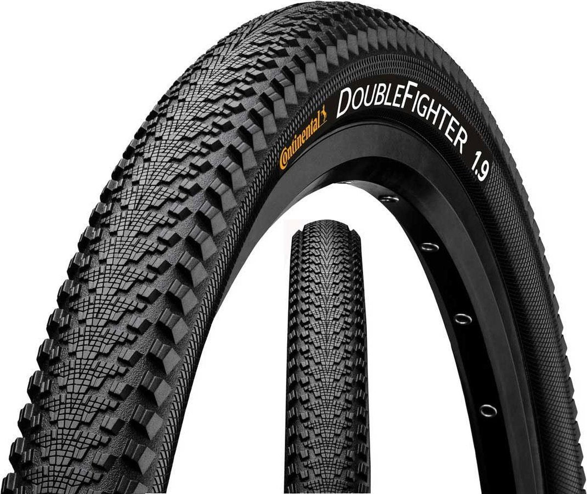 Continental Double Fighter III Reifen Sport 24 Drahtreifen schwarz Reifengröße 50-507 | 24x2,0