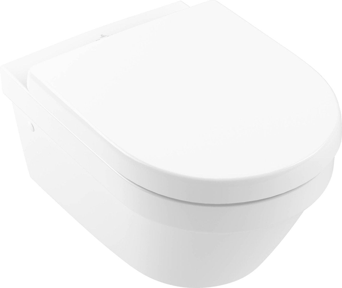 Villeroy Boch Architectura Pack Wandtoilette – Direktspülung, Absenkautomatik und Schnellverschluss, weiß