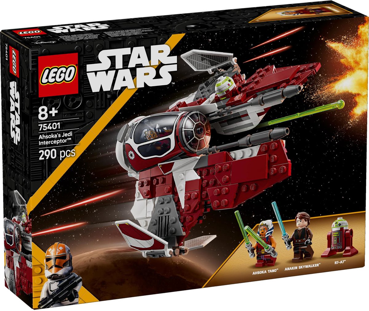 Lego Star Wars™ Ahsokas Jedi-Abfangjäger™ 75401