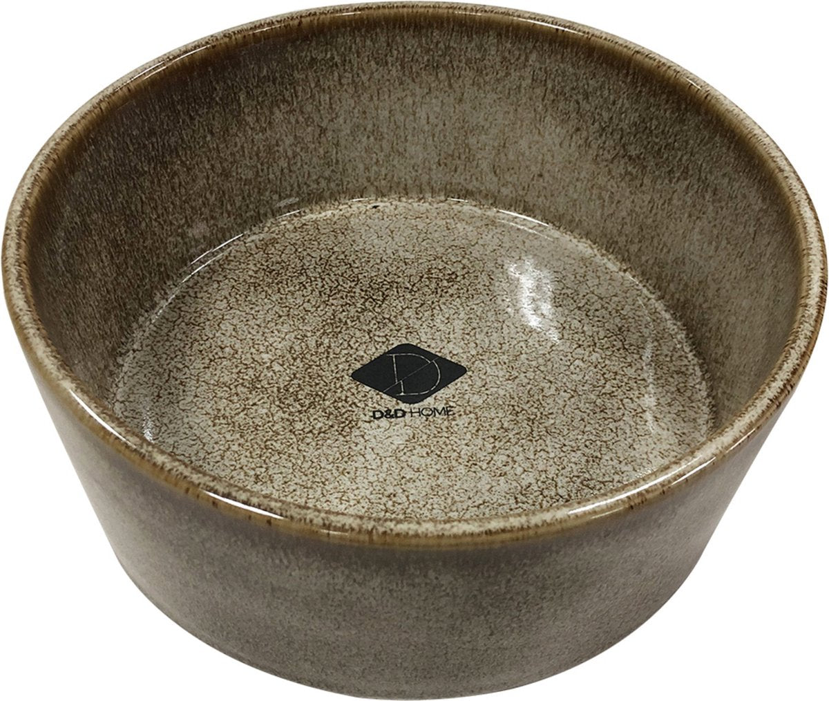 D d home d d Futternapf Jasper Sand – Hundefutternapf – ø20,8 cm