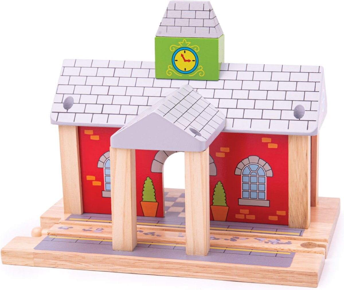 Bigjigs Holzschienen - Bahnhof