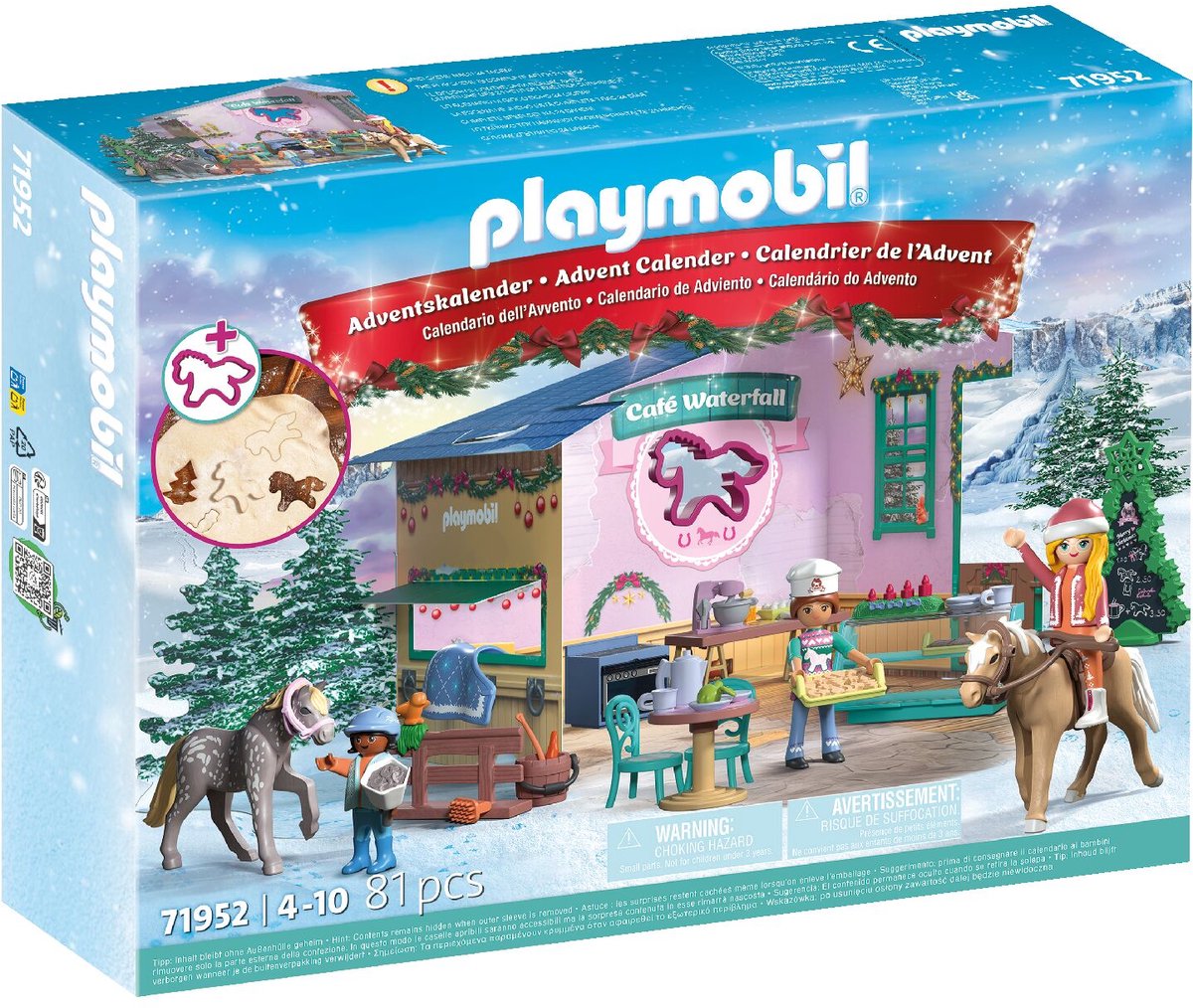 Playmobil 71952 Weihnachtskuchen im Rittercafé