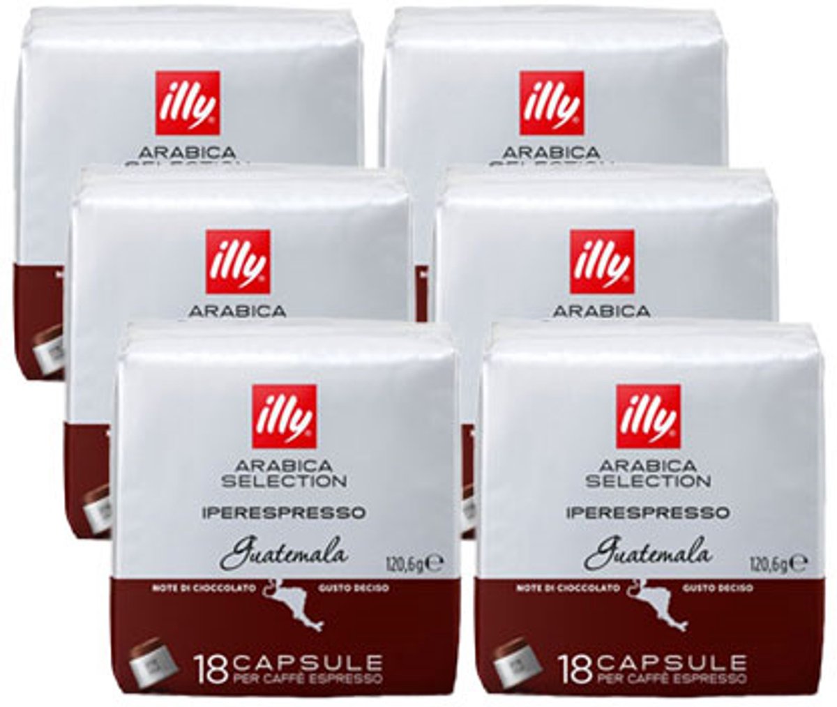 Illy - Iperespresso Kaffee Guatemala 18 Kapseln
