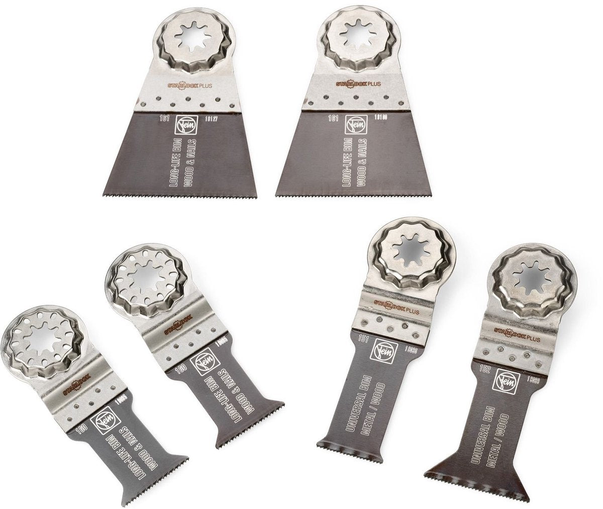 Fein Tauchsägeblatt-Set | Das Beste aus E-Cut Starlock | Holz Metall | 6-teilig - 35222967030