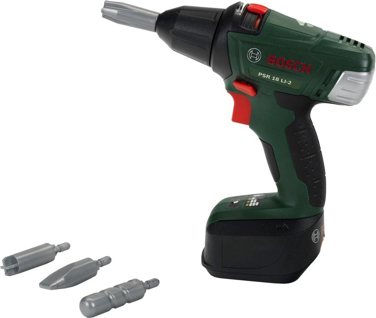 Klein Toys – Bosch Mini Akku-Spielzeugbohrmaschine – Spielzeugwerkzeuge – Grün