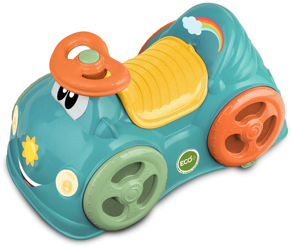 Chicco Eco+ rundum türkiser Laufwagen 111132