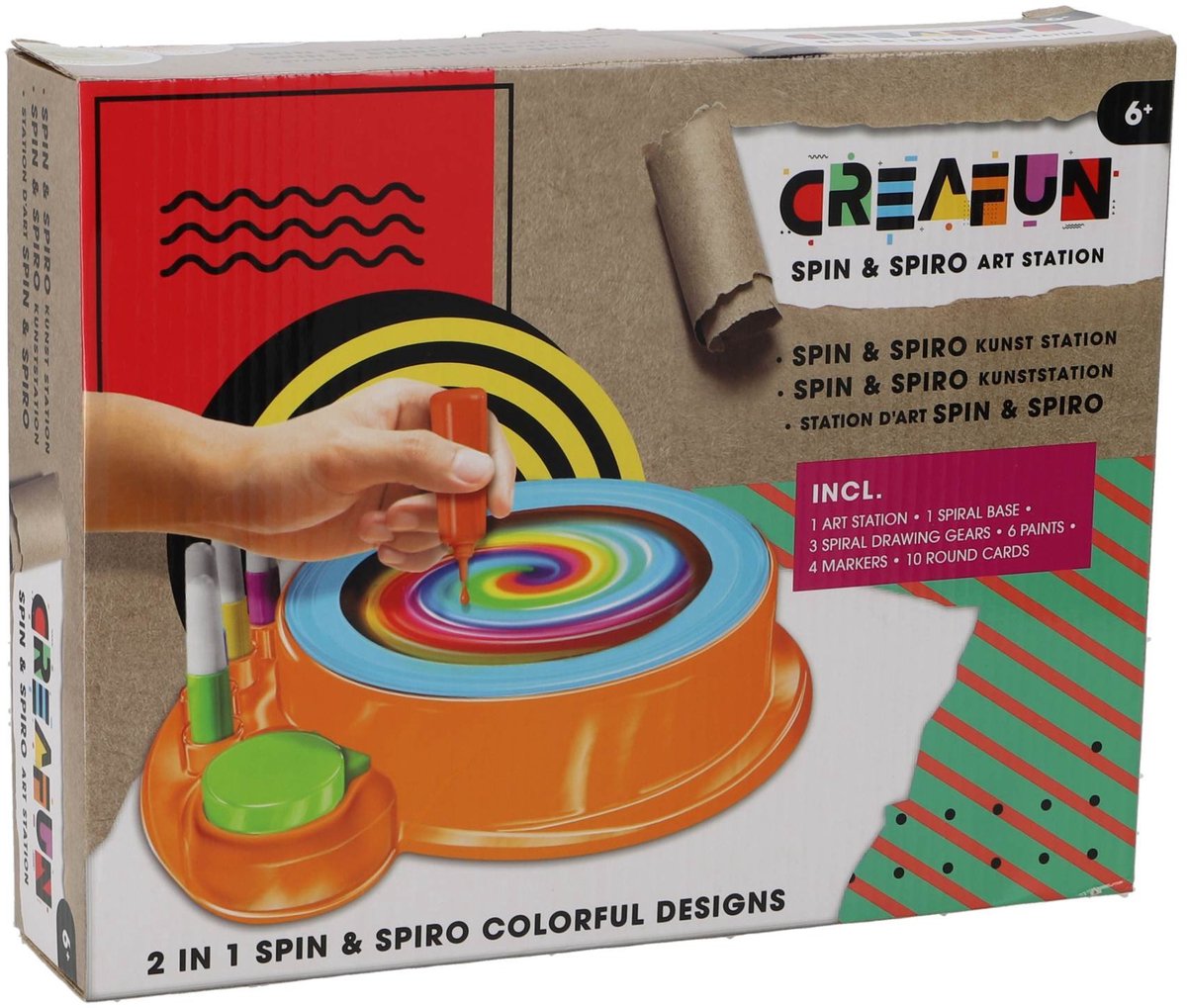 Creafun Spin'n Spiro 2 in 1 Farbset | 2 Stk