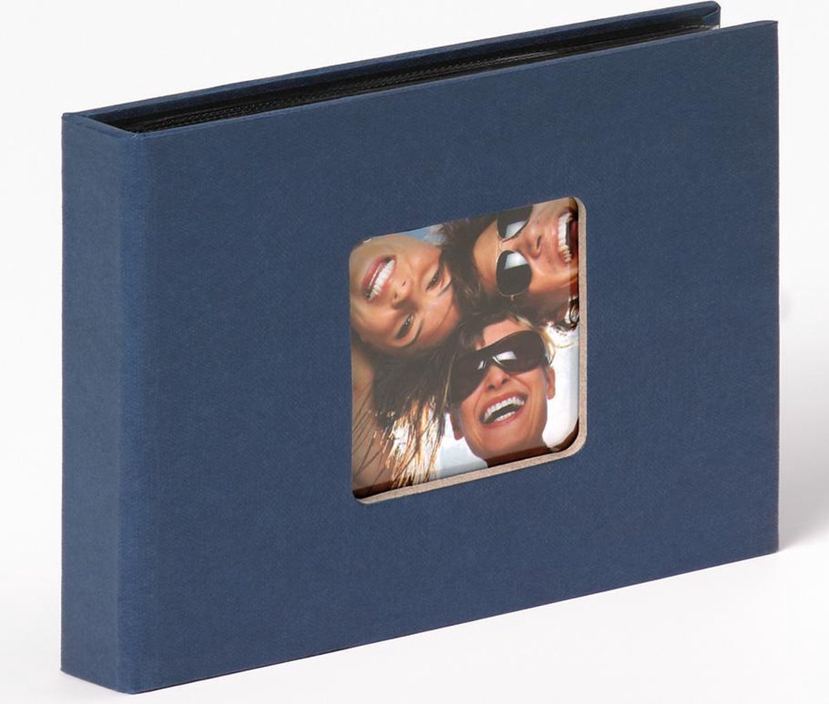 Walther Fun - Fotoalbum-Einlage - 36 Fotos 10x15 cm - Blau - Leinenstruktur