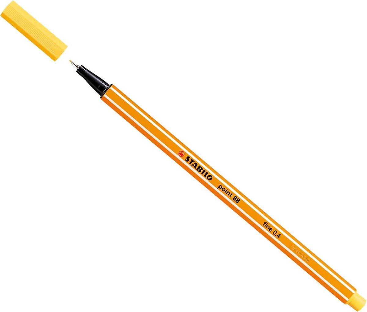 Stabilo point 88 - Fineliner 0,4 mm - Gelb - pro Stück