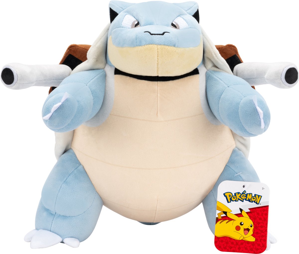 Jazwares Pokémon Kuscheltier Plüsch Blastoise, 30cm
