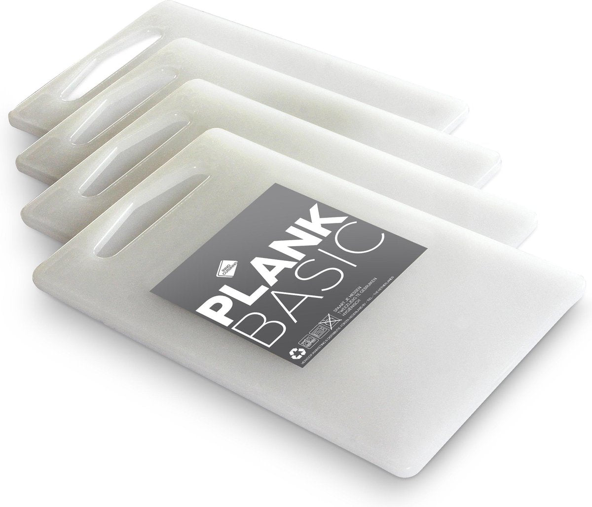 Inno cuisinno - Schneidebrett - Basic - 4er-Set - 25x15cm