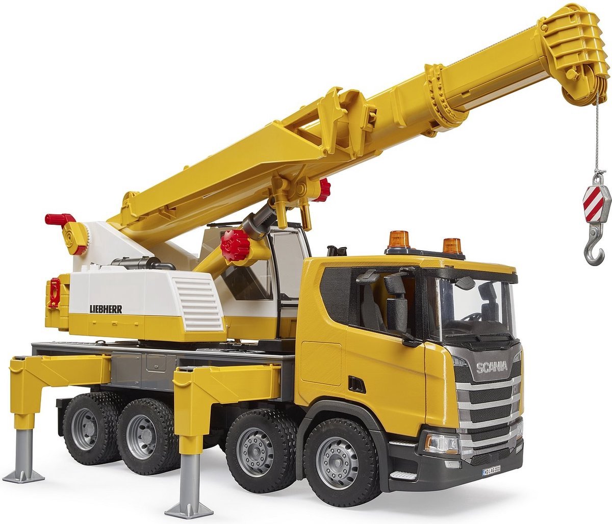 Bruder Truck Scania 560r Liebherr Kraan mit LKW