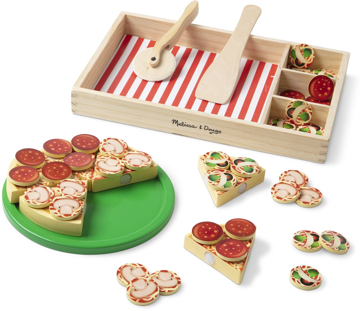 Melissa Doug Pizza-Party aus Holz