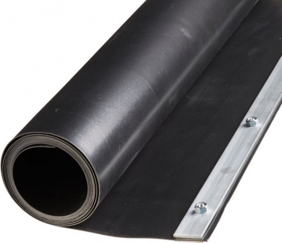 Naturkarken -Limiter 0,7 x 5 m HDPE Schwarz